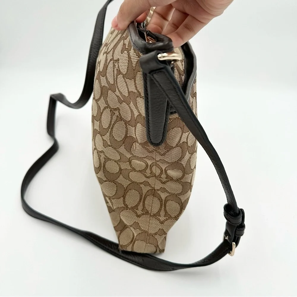 Coach Canvas Large Crossbody